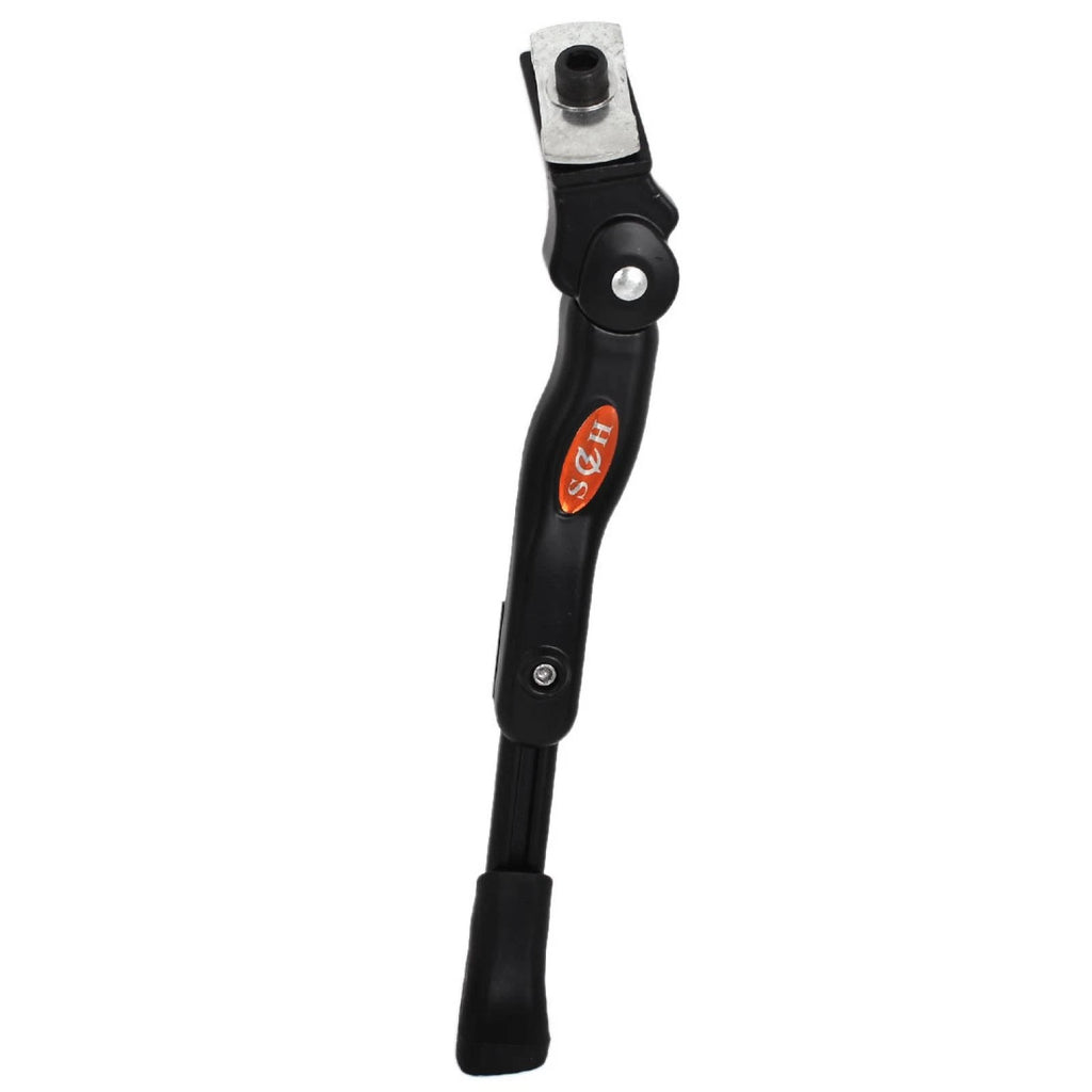 Adjustable Aluminum Alloy Black Kickstand for MTB Bikes 24 26 28 (Universal)