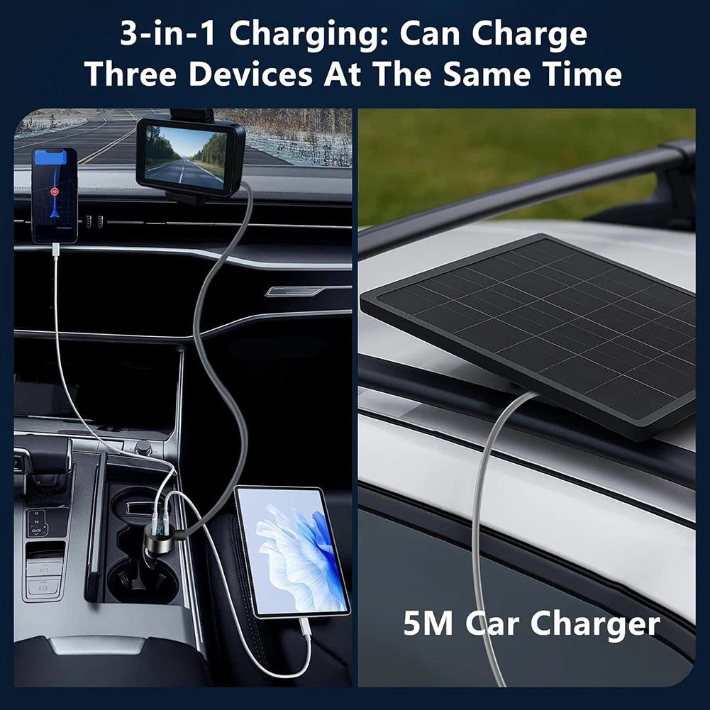 3-in-1 DC Charger Power Cord for Mini (12V to 24V)