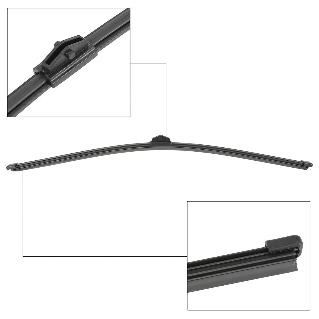 Set of 2 Rear Windshield Wiper Blade Arms for Audi A4 Avant (2010–2016)