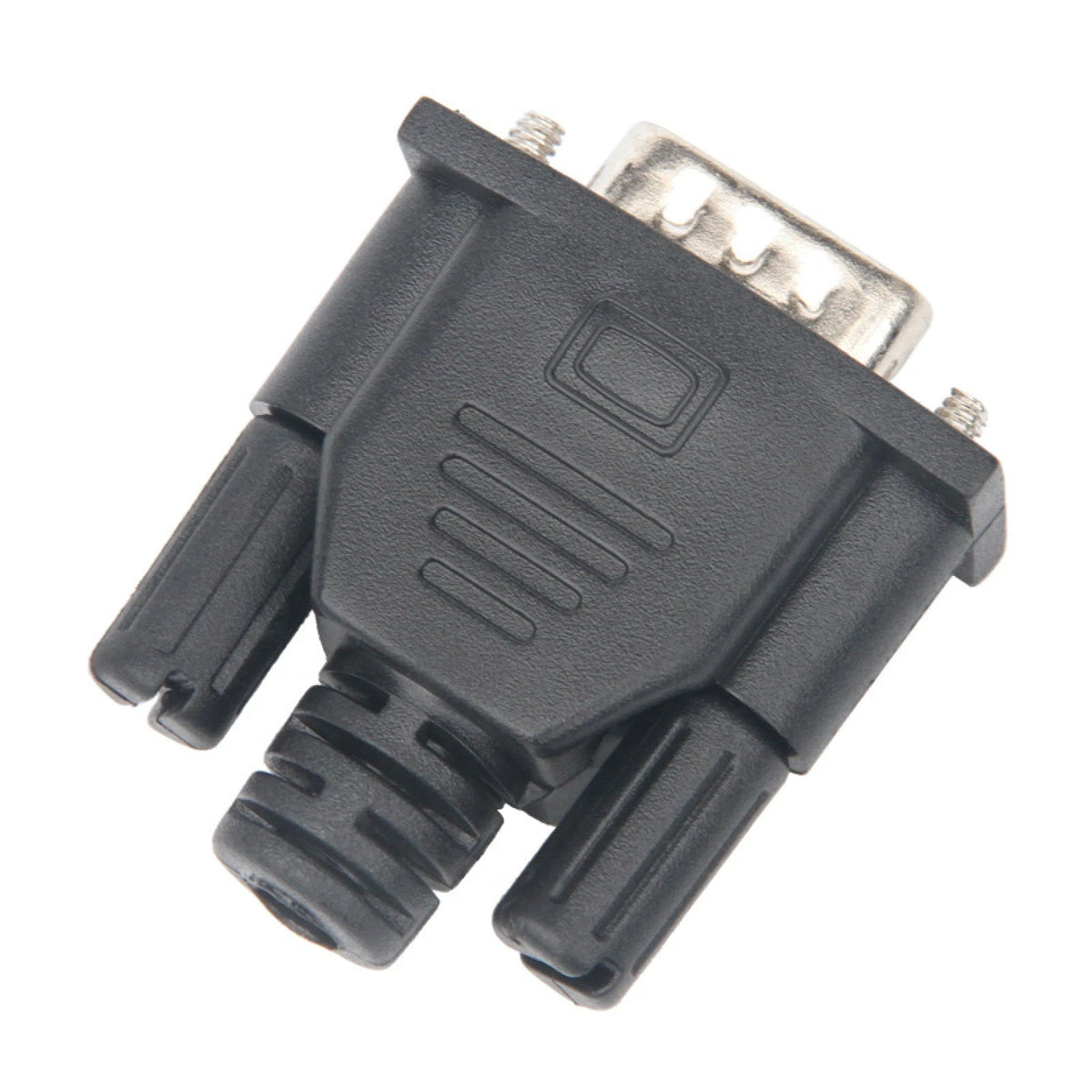 Black Display Adapter for VGA DisplayPort Virtual EDID Connector 1080P