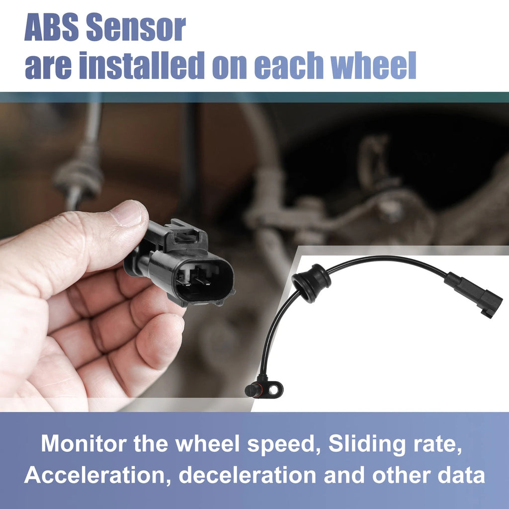 ABS Wheel Speed Sensor Rear Left Replacement for Chevrolet (2008–2016)