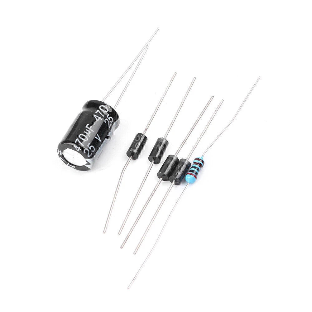 1x IN4007 Bridge Rectifier for AC to DC Converter (Full Wave)
