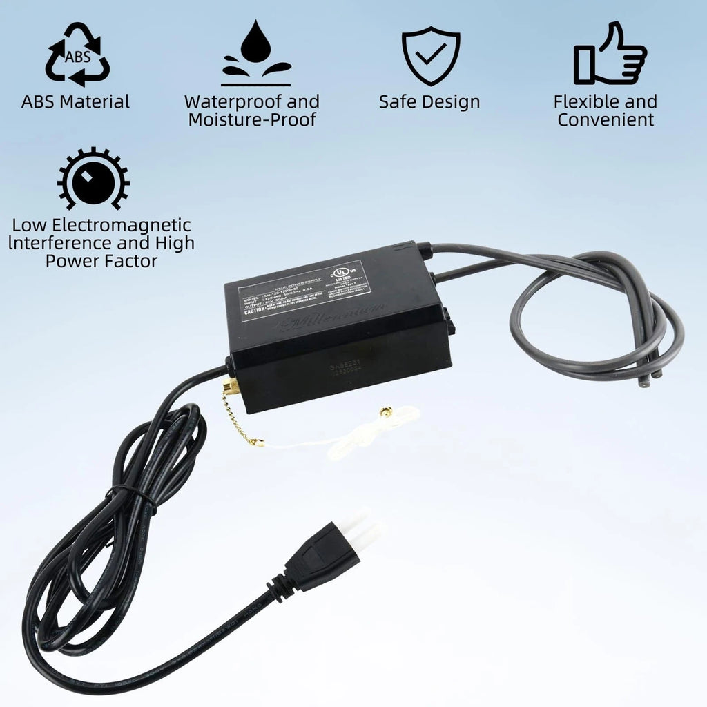 8KV 30mA Neon Sign Transformer Power Supply for Neon Lights