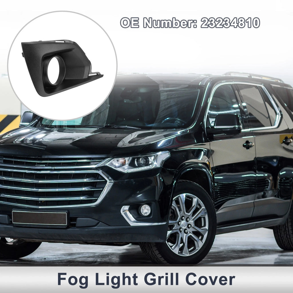 Front Right Fog Light Grill Replacement for Chevrolet Traverse (2018–2019)
