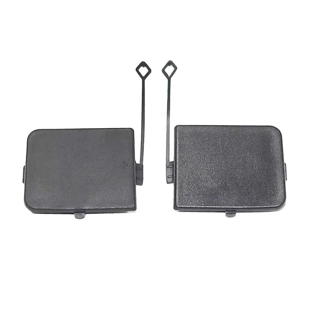Pair Left & Right Rear Bumper Tow Hook Cover Cap Primed For BMW E84 X1 2013-2015