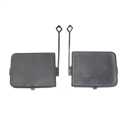 Pair Left & Right Rear Bumper Tow Hook Cover Cap Primed For BMW E84 X1 2013-2015