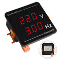 Electricity Measurement Device for Voltage and Frequency Readings