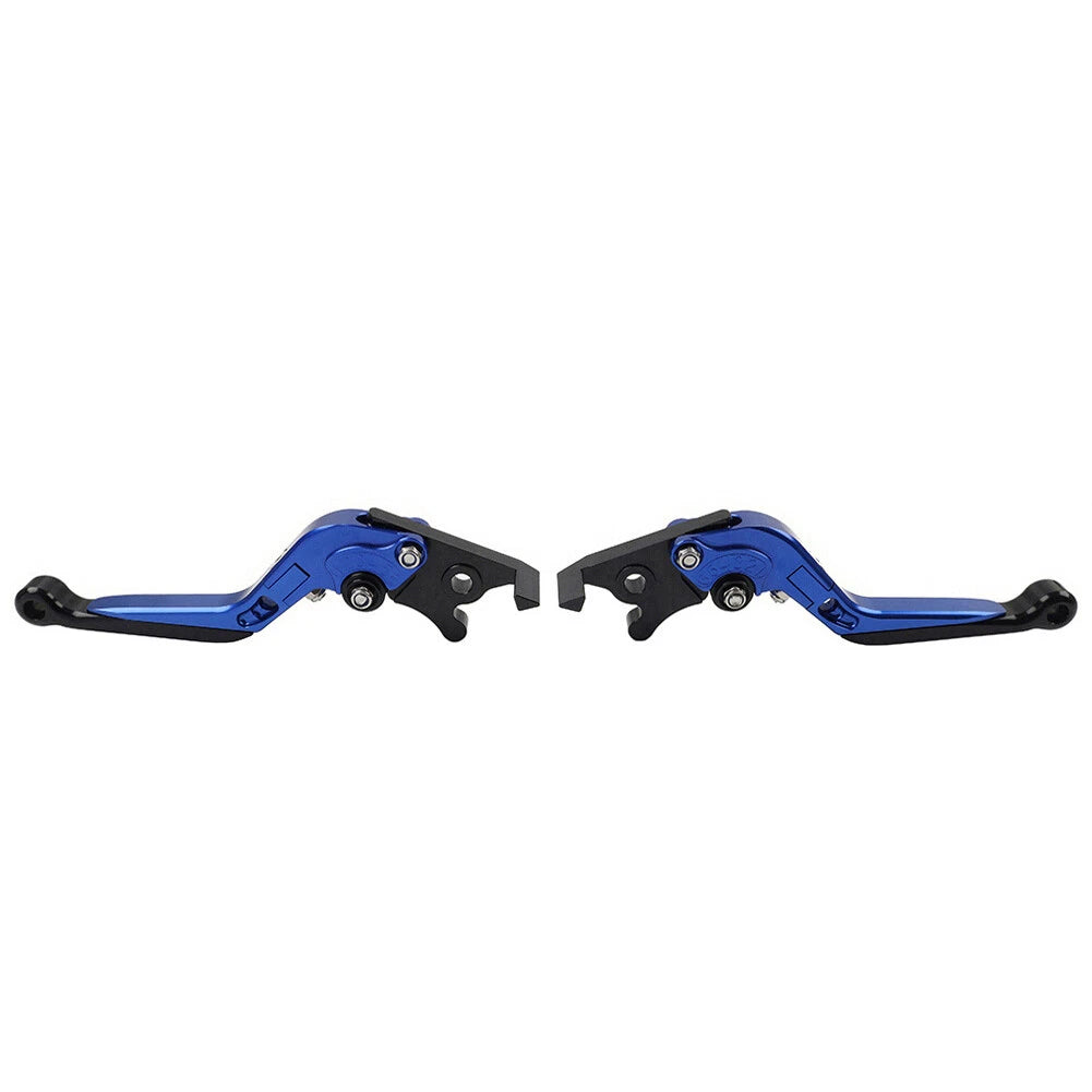 CNC Folding Extendable Brake Clutch Levers for Honda CBR650R CB650R/F (2014–2023) Blue
