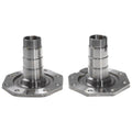 2 Front Hub Steering Knuckle Spindles for Landcruiser (1976–2007)