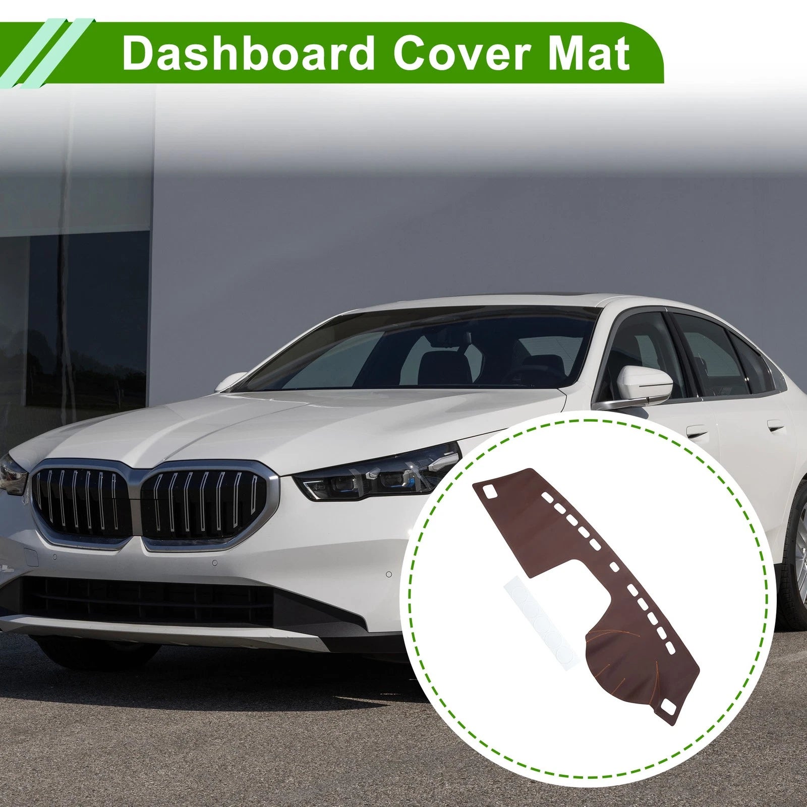 Dashboard Cover Mat Carpet Brown for BMW X3 (2006–2010)