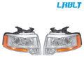 Set of 2 Projector Halogen Headlights for Ford Expedition (2015–2016)