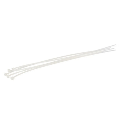 1000PCS 8" White Nylon Zip Ties for Cable Management