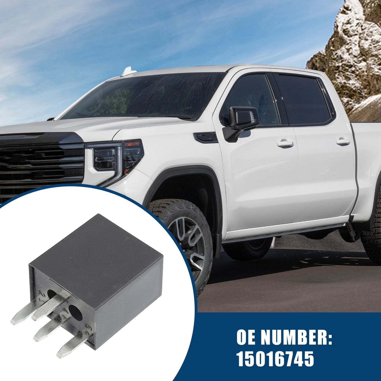 Headlight Relay for Chevrolet GMC Durable Plastic (2009–2013)