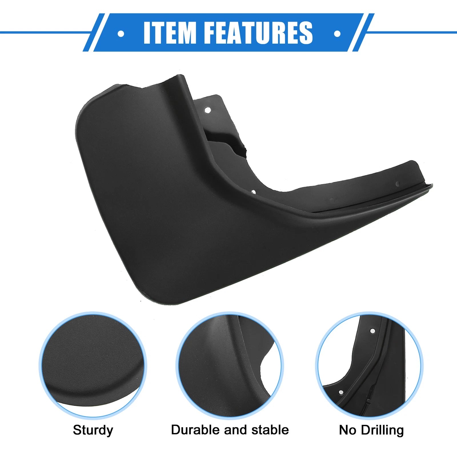 Mud Flaps Kit for Ford Explorer (2011–2019) - Front Rear Splash Guards