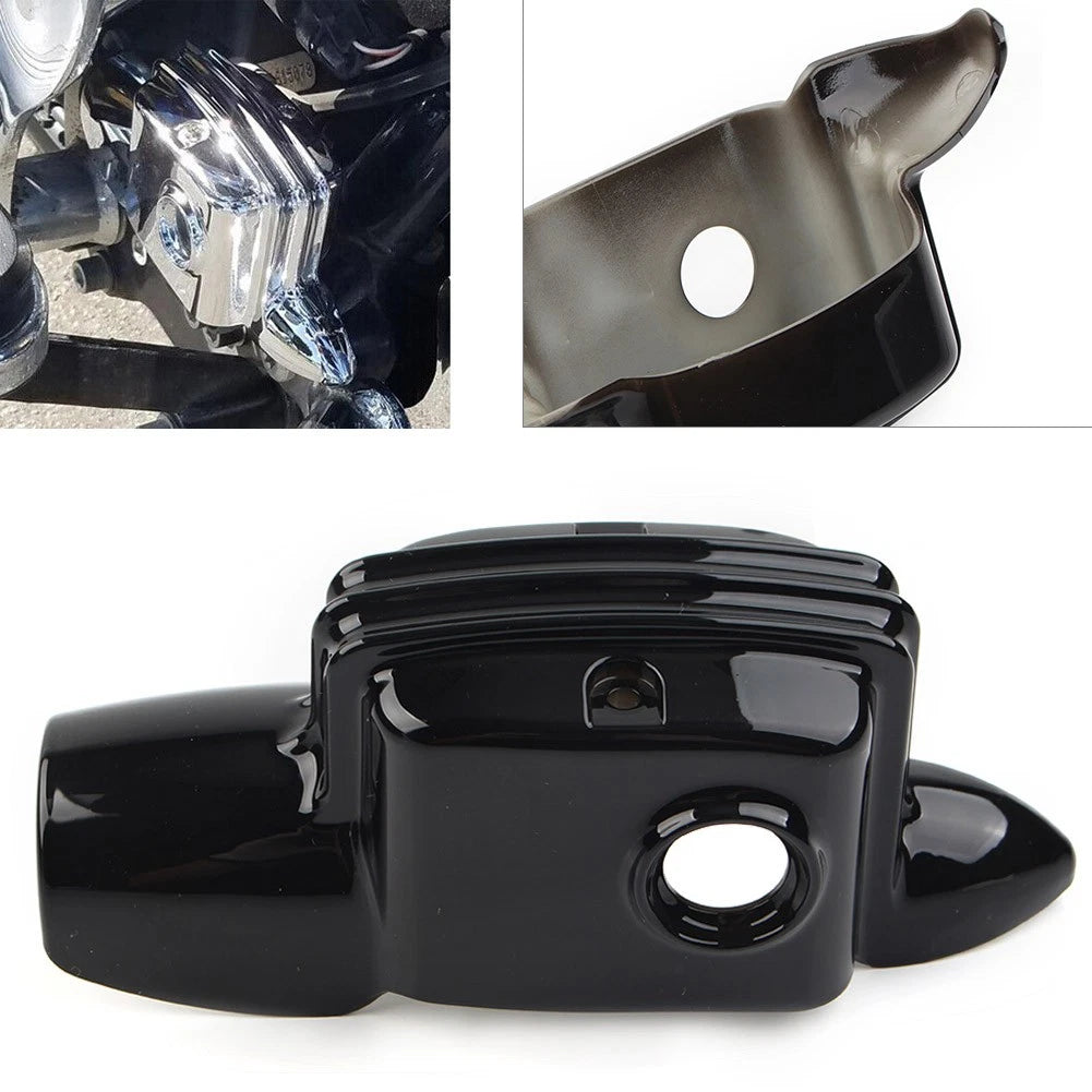 Rear Brake Master Cylinder Cover for Harley Touring Electra Glide (2008–2021) Black