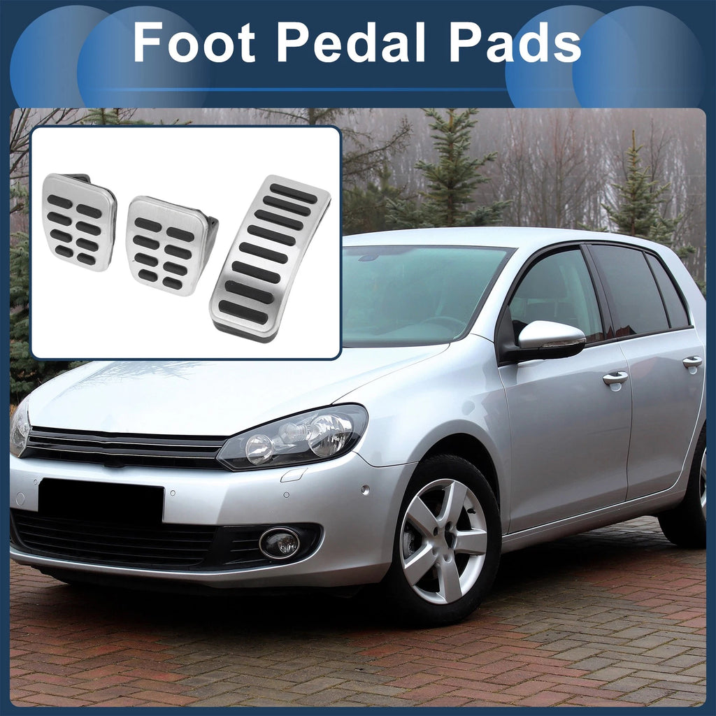 Manual Footrest Pedals Cover Replacement Set for Volkswagen Golf (1997–2005)