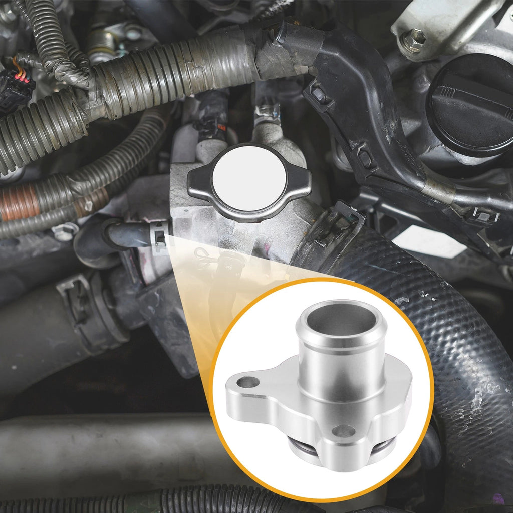 Engine Coolant Hose Fitting with Clamp Replacement for BMW (2011–2020)