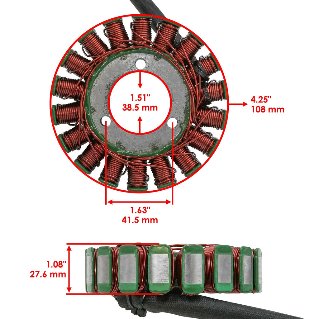 Stator Regulator Rectifier Gasket for Suzuki SV650 SV650S (2003–2009)