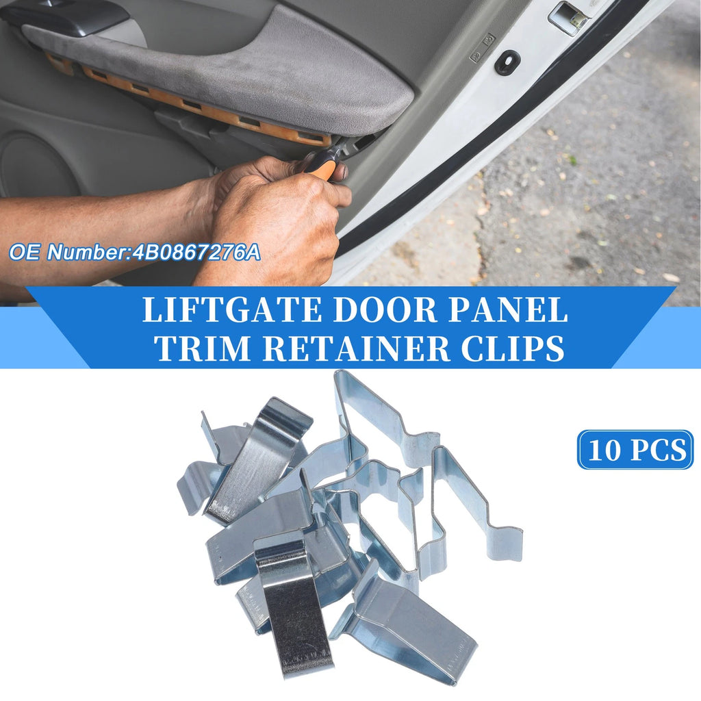 Liftgate Door Panel Trim Retainer Clip Set for Audi A3 (2006–2013)