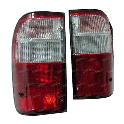 Clear Tail Lights Pair for Toyota Hilux Ute (1997–2005) L+R