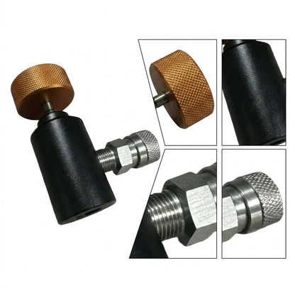 11mm Air Inflator Adapter for Tire Pump Compatibility (8mm Female Port)
