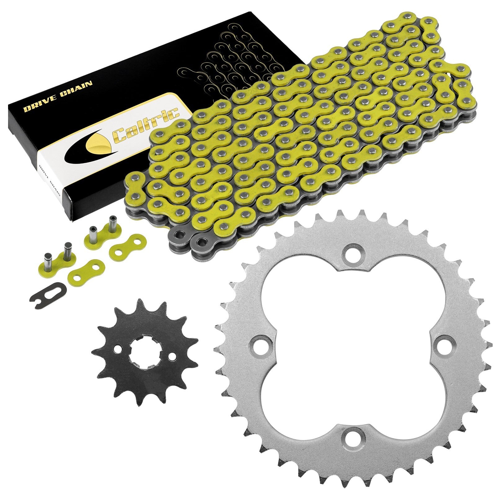 Drive Chain and Sprockets Kit Replacement for Honda TRX300EX (1993–2009)