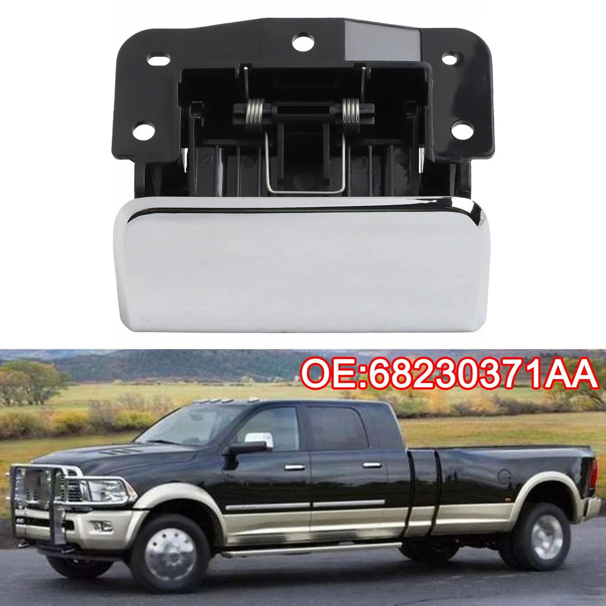 Armrest Lid Latch Switch Handle for Dodge Ram