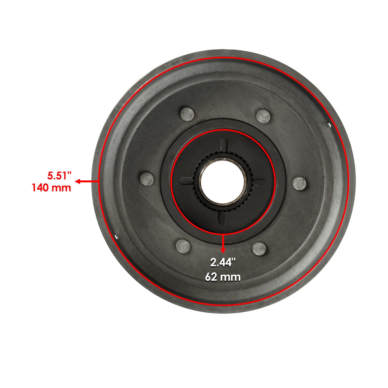 Wet Clutch Drum Housing Replacement for Honda TRX300FW Fourtrax 88-2000