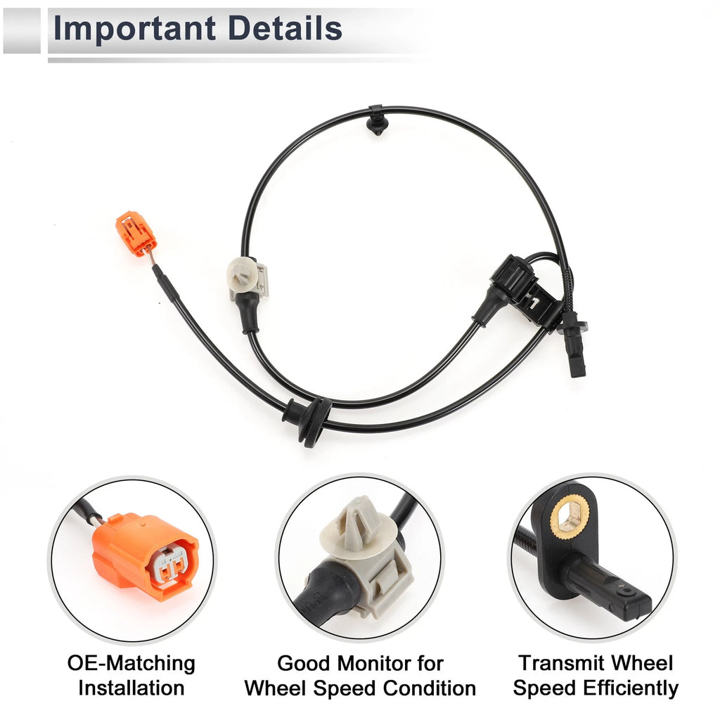 ABS Wheel Speed Sensor No. 57450SJCA01 for Honda Ridgeline (2006–2014)