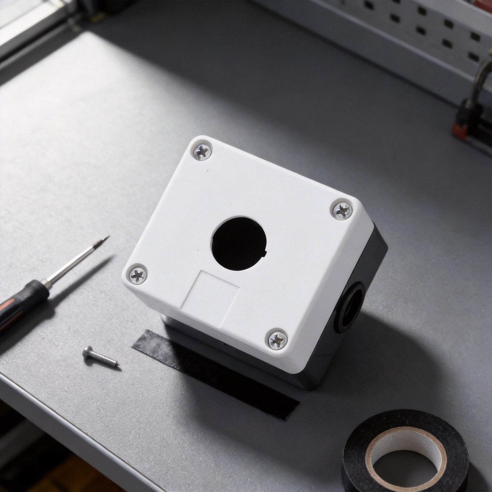 Control Box for - ABS Plastic, 22mm Hole, Waterproof