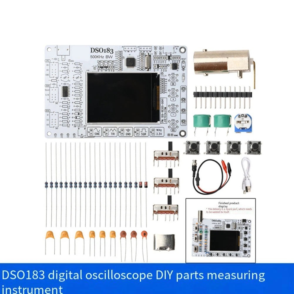 DSO183 Digital Oscilloscope 500kHz Bandwidth for Electronics