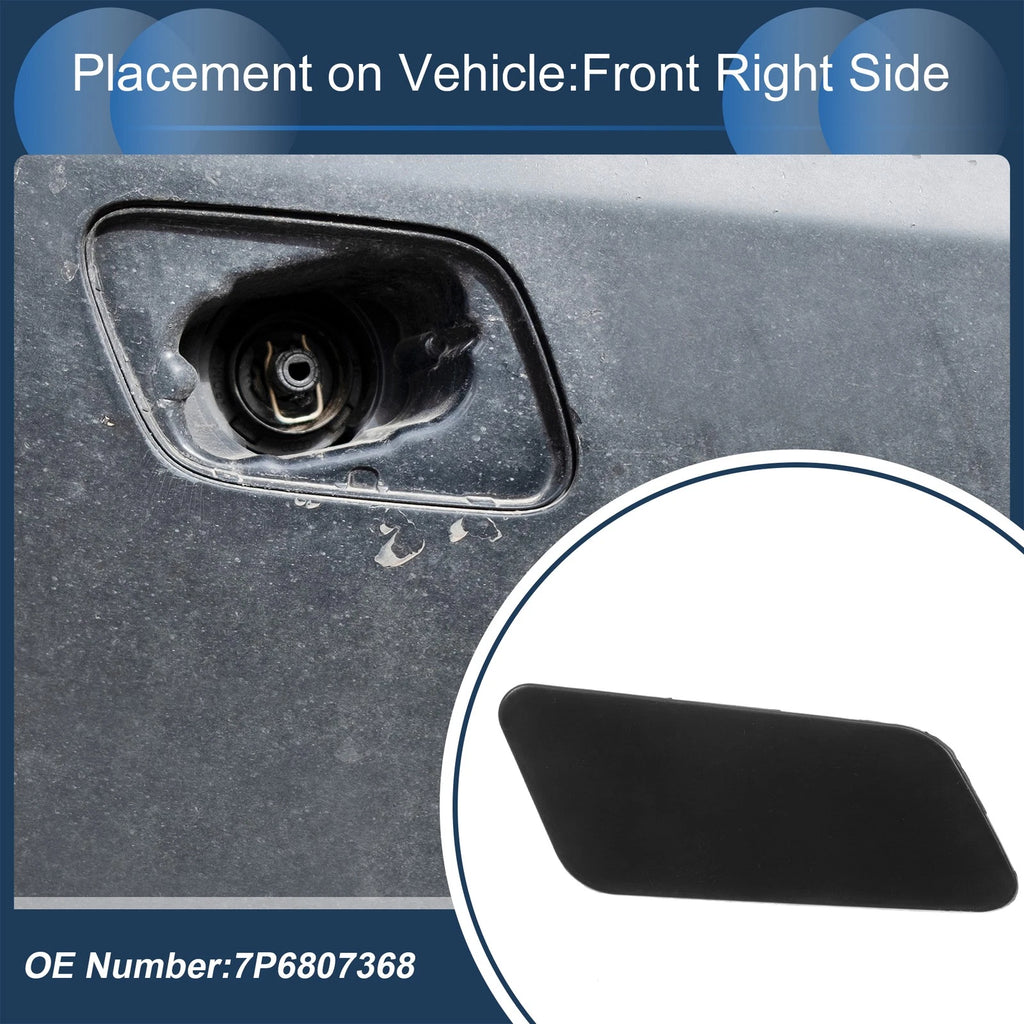 Front Right Washer Nozzle Cover Cap for Volkswagen Touareg (2011–2014)