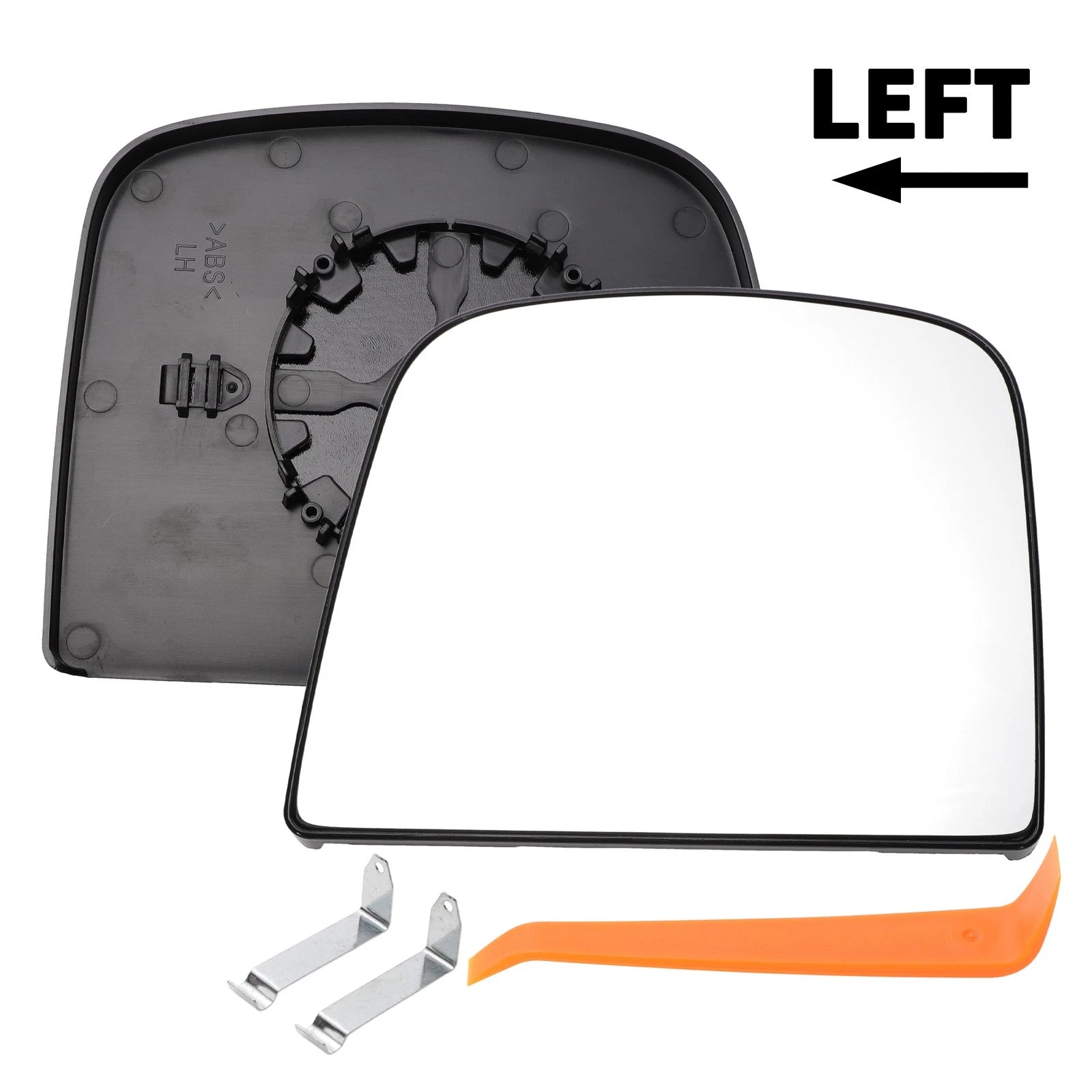 Driver Side Upper Mirror Glass Replacement for Chevrolet Express (2003–2023)