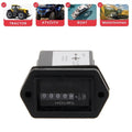 Panel Mount Engine Tachometer Hour Meter for Tractors