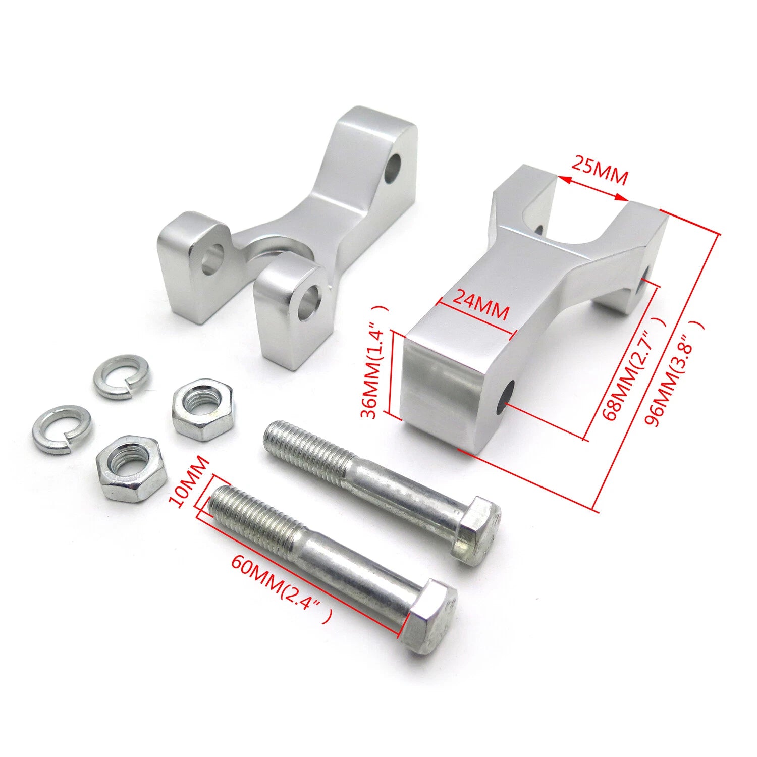 3.5" Lowering Kit for Kawasaki KFX 700 V Force (2003–2008)