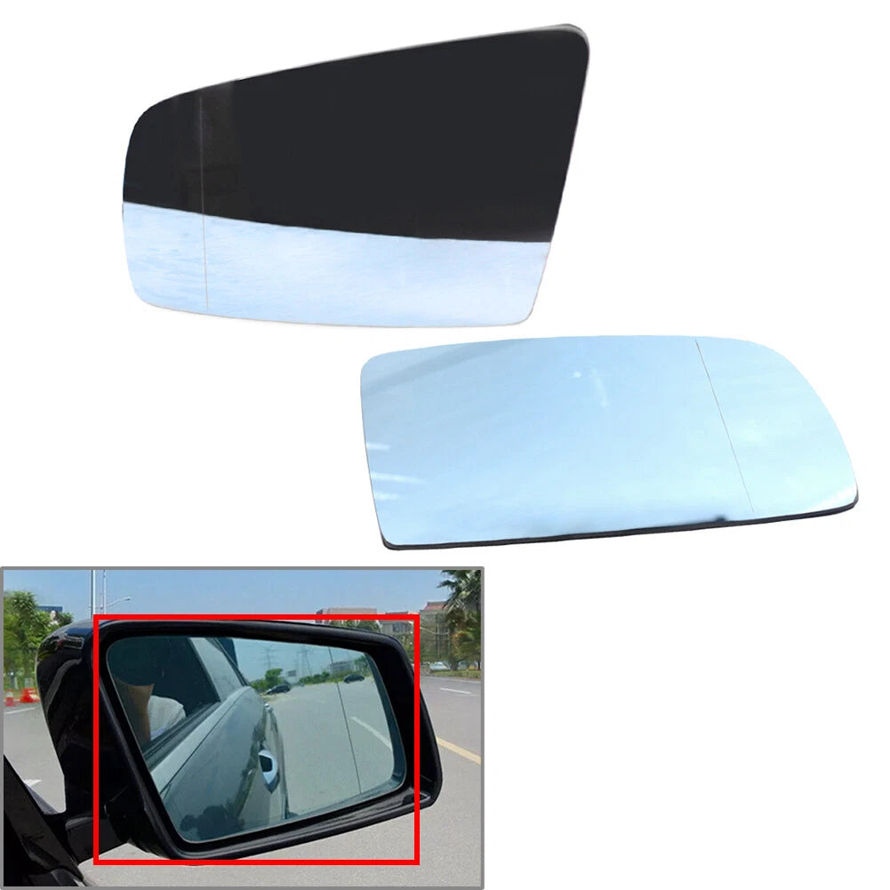 Side Mirror Glass for BMW 5 Series E60, 6 Series E61 (2003–2010)