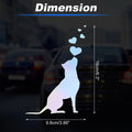 Reflective Bumper Decal for Dog Personalization (1 Pcs)