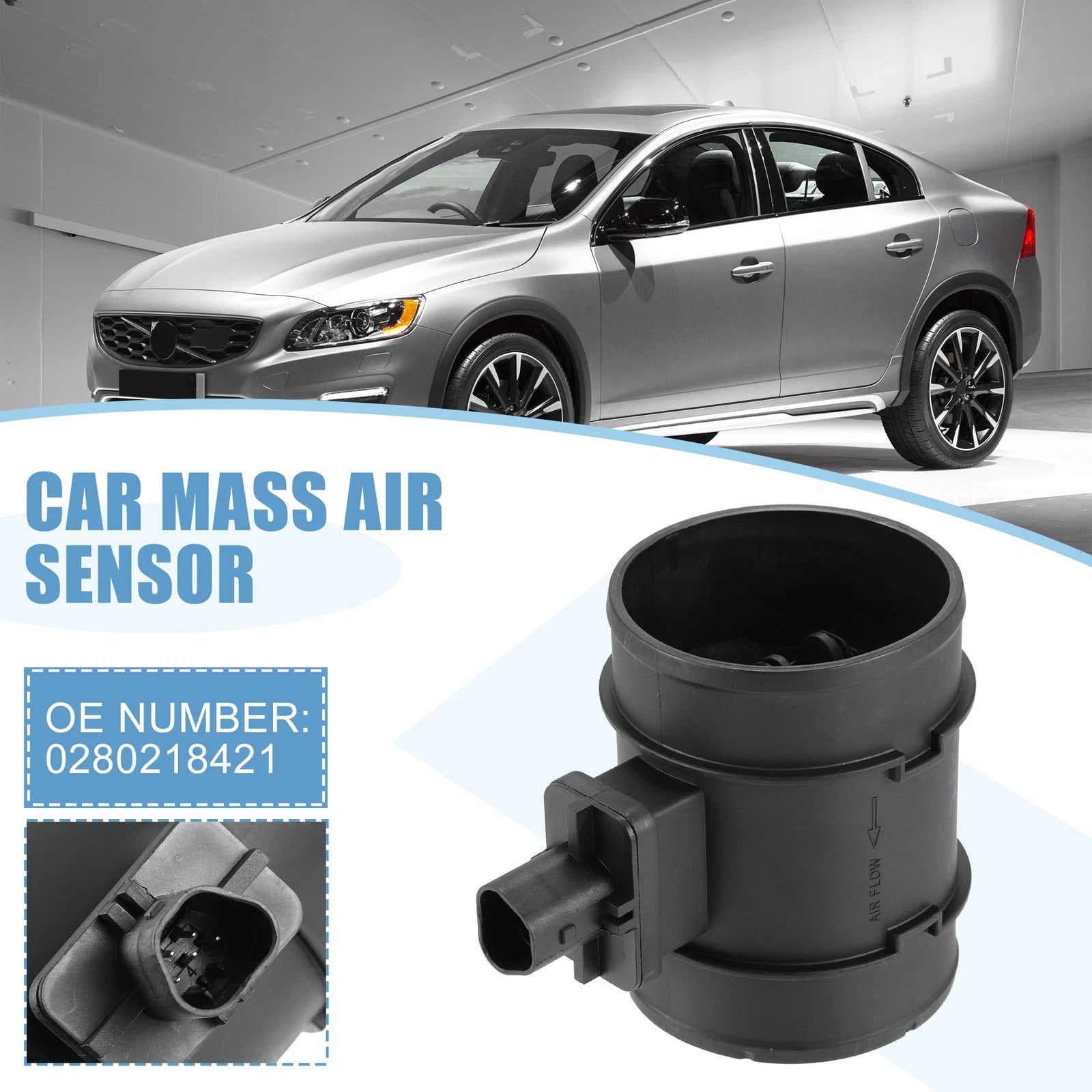 Mass Air Flow Sensor MAF Replacement for Chevrolet (2008–2014)