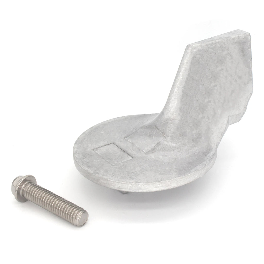 Aluminum Boat Motor Trim Tab Anode with Bolt for MerCruiser Stern Drive (822777Q1)