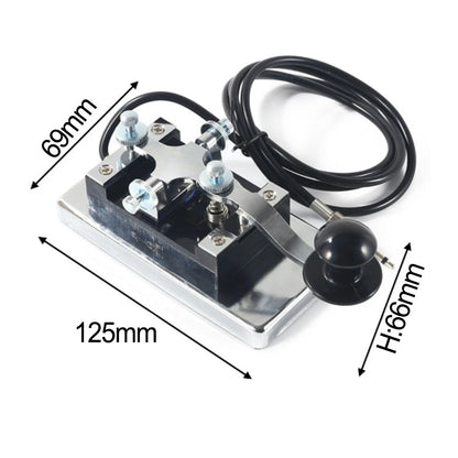 Shortwave Paddle for Ham Radio Station - Metal Construction