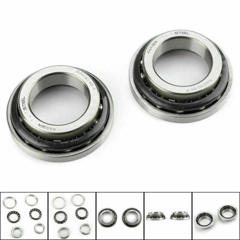 Steering Stem Bearing Seal Kit for Suzuki SV650 GSX-R1000 GSX1300 Hayabusa (T9)