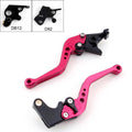 Short Brake Clutch Levers for Ducati Hypermotard 939 (2016) - Red