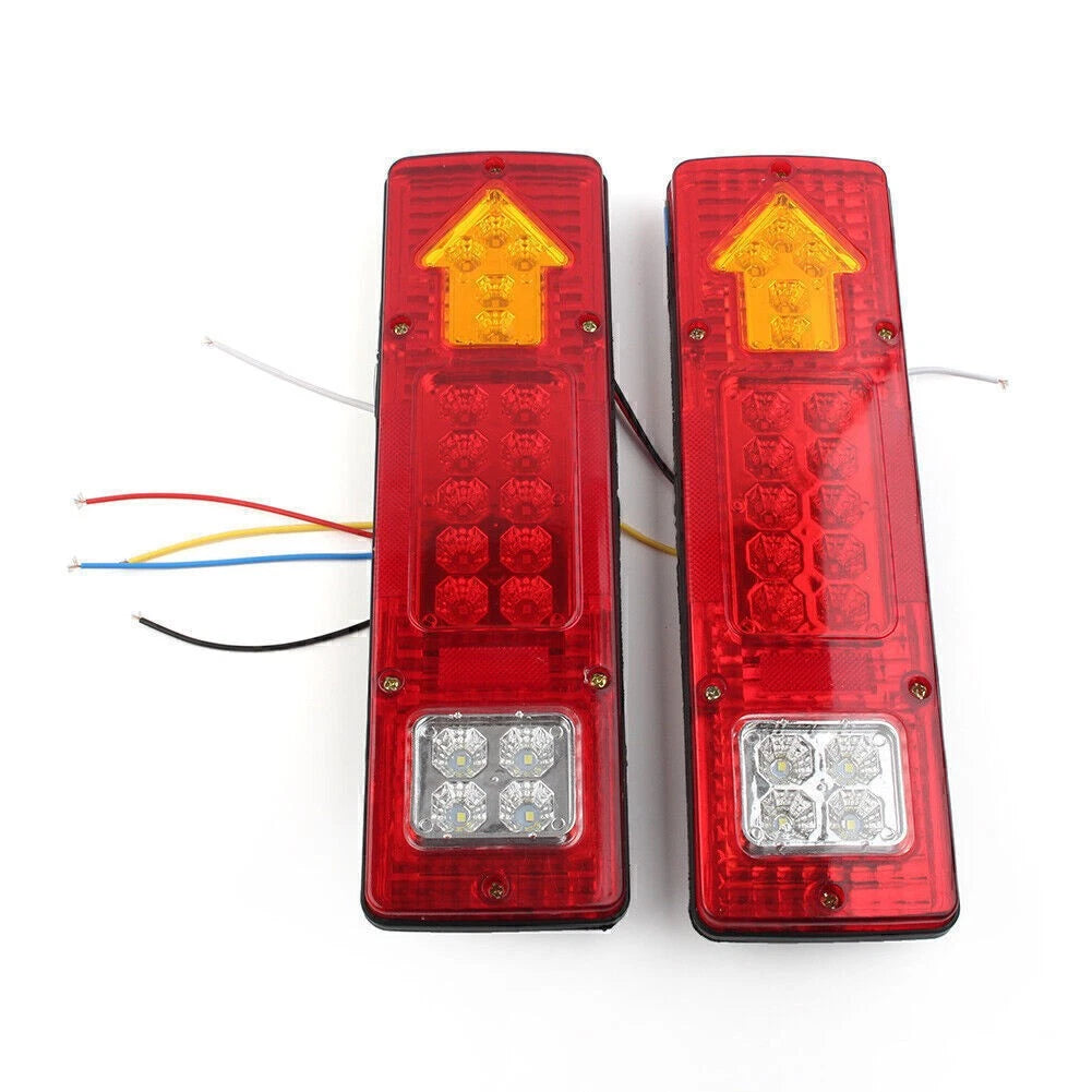 LED Rear Tail Lights for Trailer Lorry Caravan