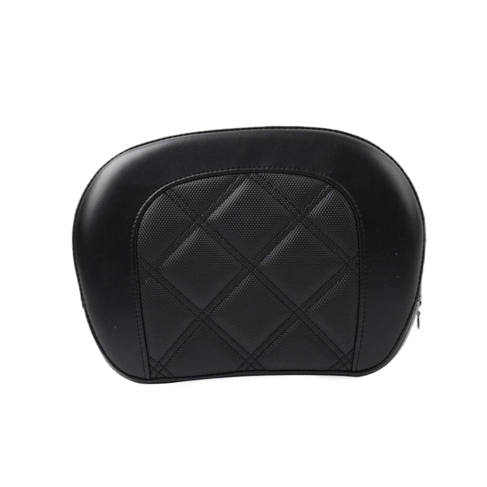 Sissy Bar Backrest Pad for Harley Electra Glide (2014–2023) - Black Stitching