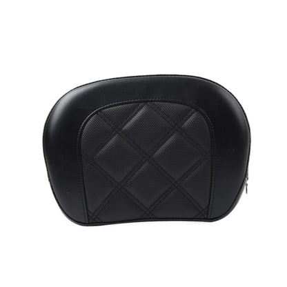 Sissy Bar Backrest Pad for Harley Electra Glide (2014–2023) - Black Stitching