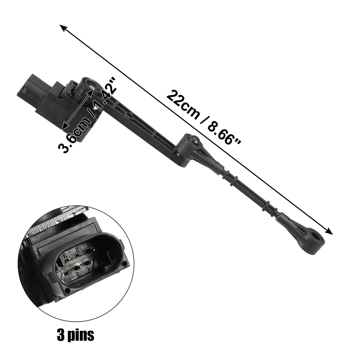 Rear Right Air Suspension Height Level Sensor LR020159 for Land Rover