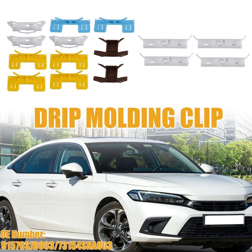 15Pcs Roof Fastener Clips for Honda Civic (2006–2011)