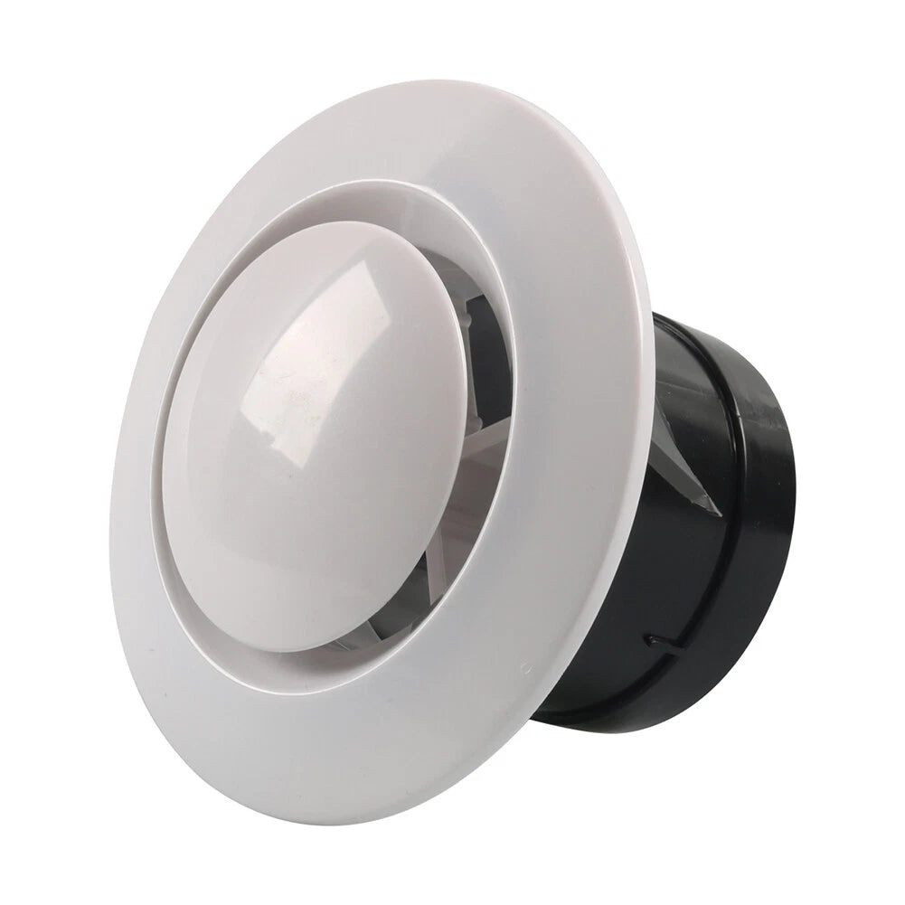Round AC Air Ceiling Vent for RV Camper Trailer (Adjustable Rotate)