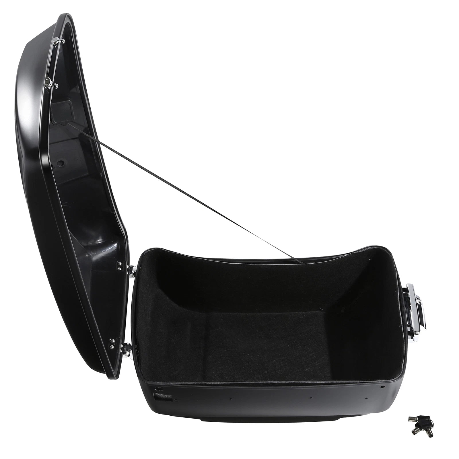 Trunk Backrest Pad Mount Rack for Harley Electra Glide (2014–2026)