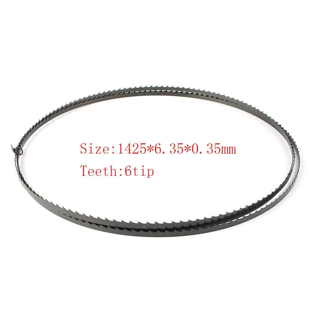 6TPI Wood Cut Bandsaw Band Saw Blade Multi-Length Width:6.35mm Thickness:0.35mm